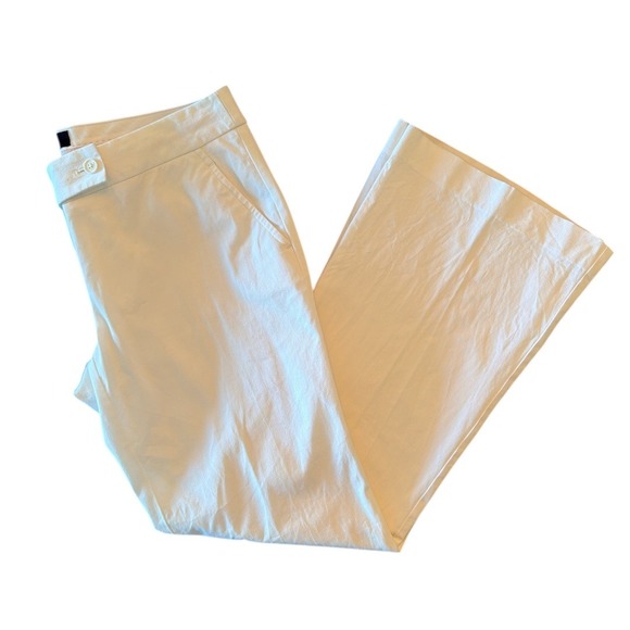 BODY by Victoria Pants - VTG Y2K Victoria's Secret Body by Victoria The Kate Fit White Wide Leg Pants 8